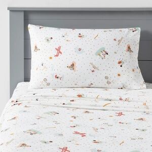 Kids' White Patterned Bedding Set